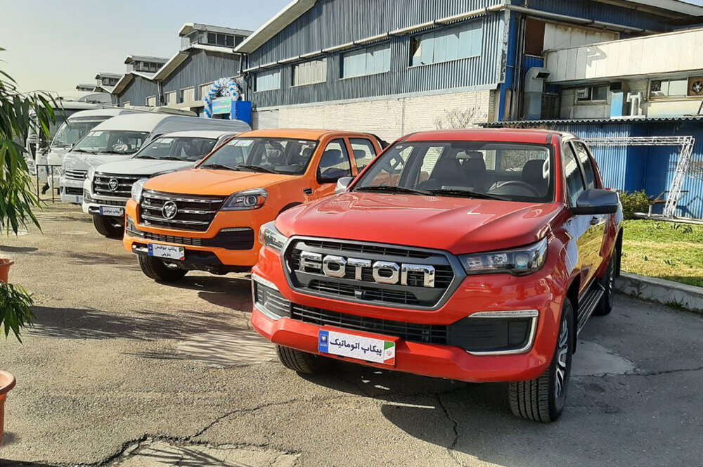 فوتون تونلند G7 اتوماتیک ایران خودرو دیزل رونمایی شد