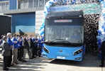 اتوبوس برقی گروه صنعتی ایران‌خودرو رونمایی شد