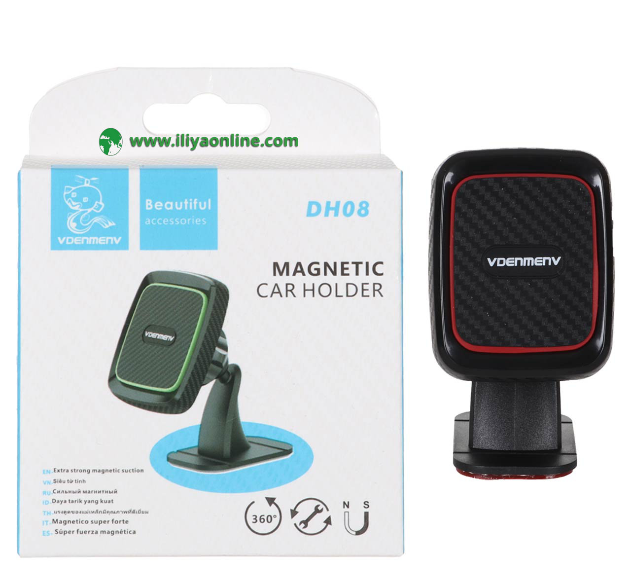 هولدر گوشی موبایل مگنتی DENMEN مدل DH08